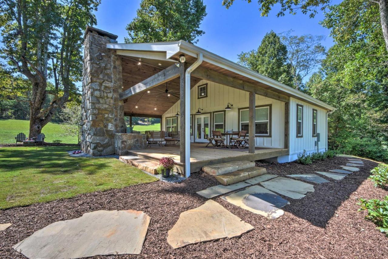 Blue Ridge Cottage Modern Solace In The Mountains Exterior foto